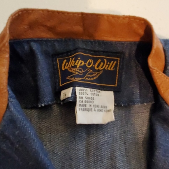 Vintage Whip-O-Will Denim Vest - Picture 3 of 4